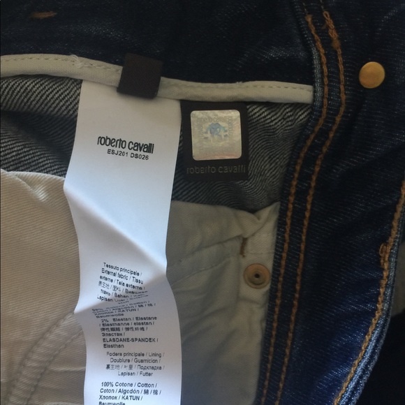 Roberto Cavalli Mid Rise Jeans - Picture 5 of 9